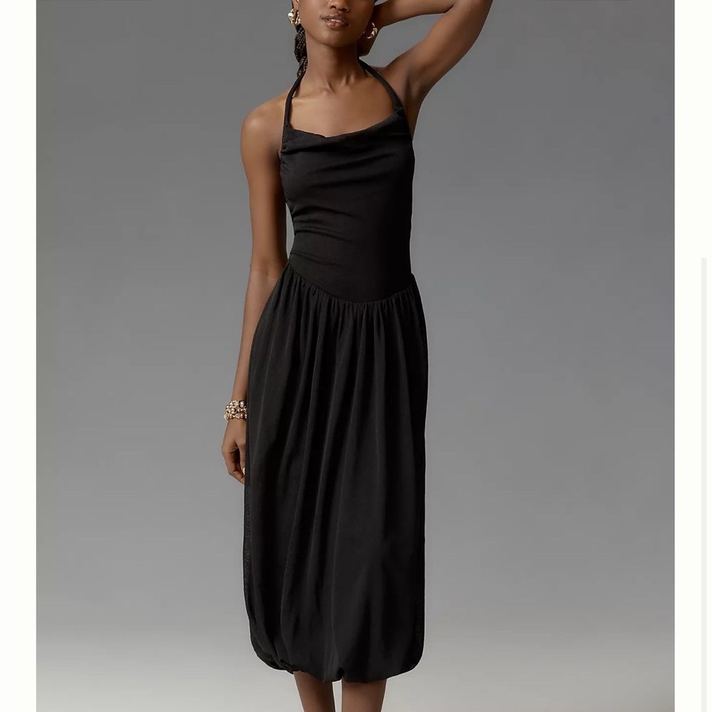 Anthropologie Halter Dress
